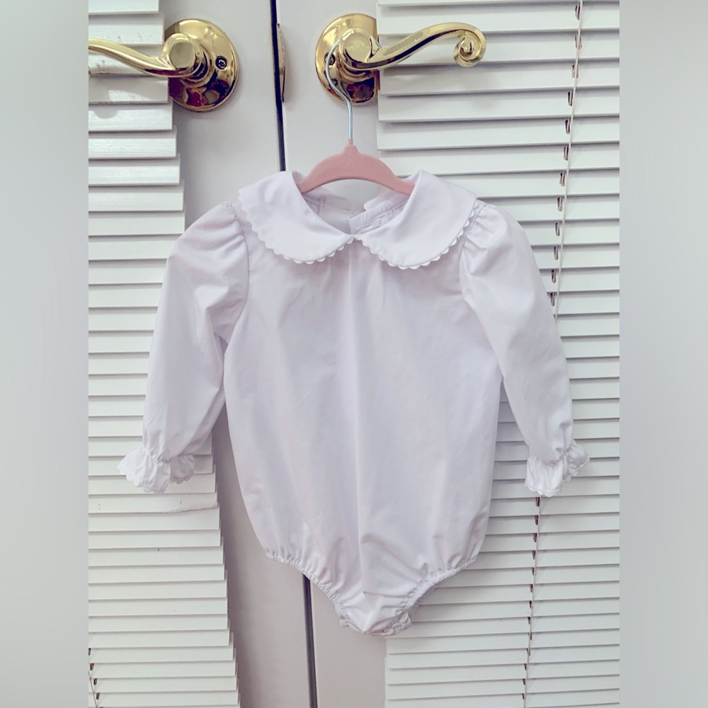 TBBC Beaufort Bonnet Peter Pan Blouse Onesie